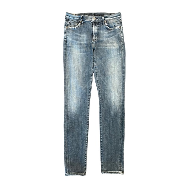 🧊Citizens Of Humanity Rocket high rise skinny jeans medium blue wash size 28 - Picture 1 of 9